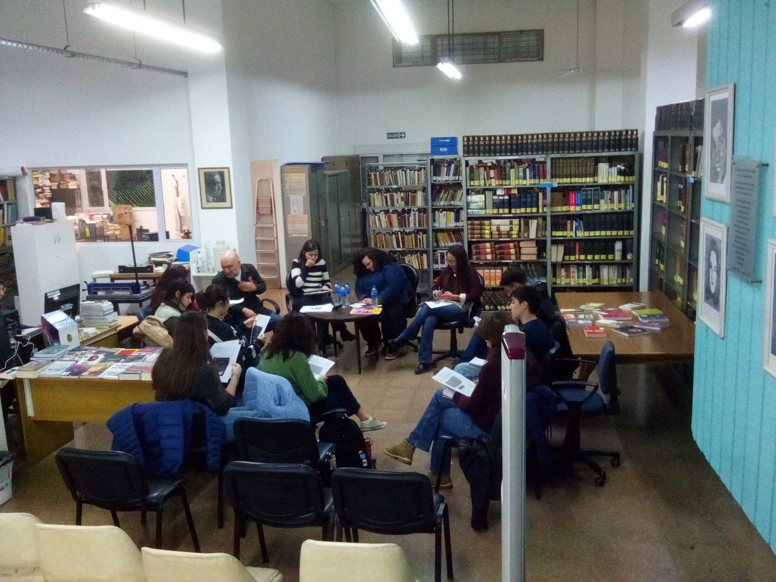 Actividad en la Biblioteca A Marasso