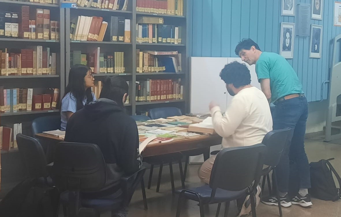 Raúl Dominguez en Clase