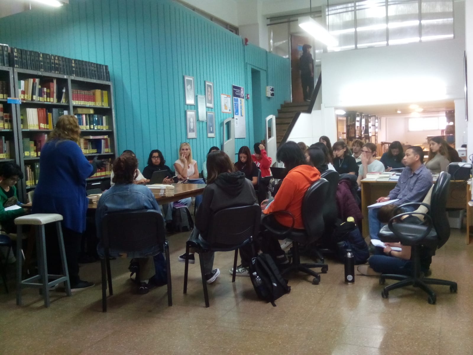 Actividad en la Biblioteca A Marasso